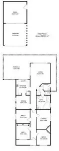 Floorplan of Homely house listing, 22 Attrill Avenue, Hilton SA 5033