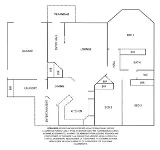 Floorplan of Homely townhouse listing, Address available on request