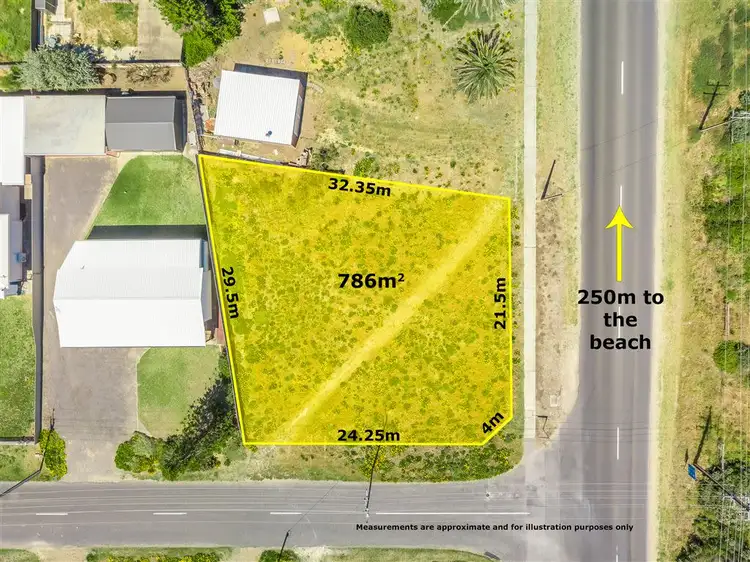 Floorplan of Homely land listing, 6 Beach Road, Goolwa South SA 5214
