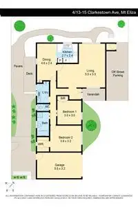 Floorplan of Homely unit listing, 4/13-15 Clarkestown Avenue, Mount Eliza VIC 3930