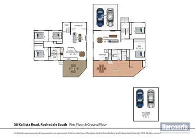 Floorplan of Homely house listing, 38 Kallista Road, Rochedale South QLD 4123