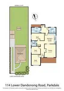 Floorplan of Homely house listing, 114 Lower Dandenong Road, Parkdale VIC 3195