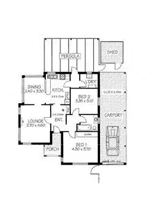 Floorplan of Homely house listing, 17 Allington Avenue, Marleston SA 5033