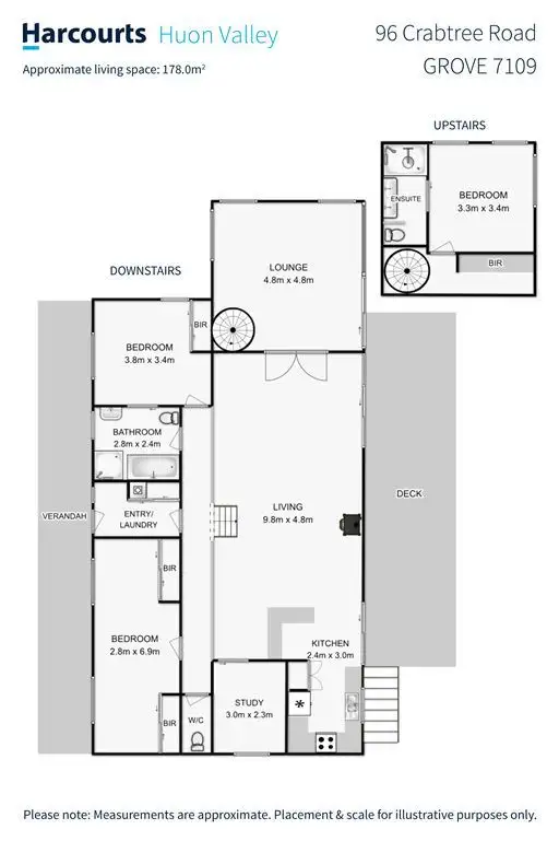 Floorplan of Homely house listing, 96 Crabtree Road, Grove TAS 7109