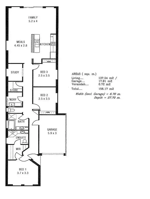 Floorplan of Homely house listing, 14a West Street, Semaphore Park SA 5019