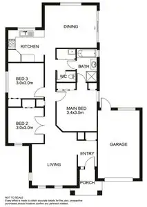 Floorplan of Homely unit listing, 6a Brunnings Road, Carrum Downs VIC