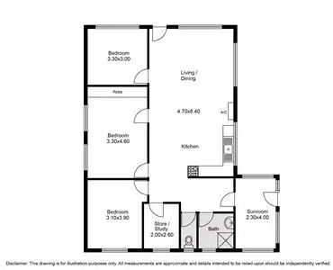 Floorplan of Homely house listing, 49 Beach Road, Goolwa Beach SA 5214