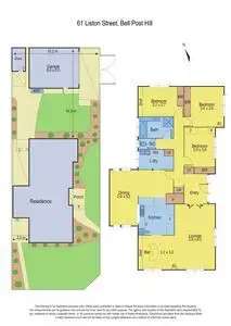 Floorplan of Homely house listing, 61 Liston Street, Bell Post Hill VIC 3215