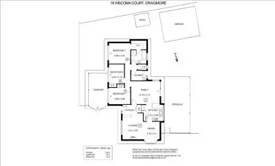 Floorplan of Homely house listing, 18 Wecoma Court, Craigmore SA 5114