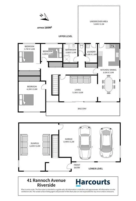Floorplan of Homely house listing, 41 Rannoch Avenue, Riverside TAS 7250