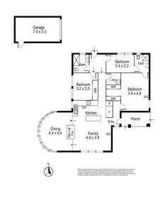 Floorplan of Homely house listing, 599 Mountain Highway, Bayswater VIC 3153
