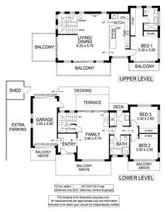 Floorplan of Homely house listing, 2A Strickland Road, Kingston Park SA 5049