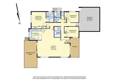 Floorplan of Homely unit listing, 2/15 Stradbroke Road, Boronia VIC 3155