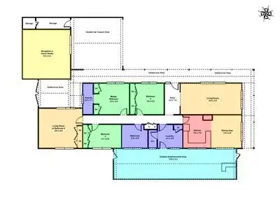 Floorplan of Homely house listing, 27 Molbray Street, Wendouree VIC 3355