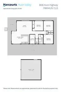 Floorplan of Homely house listing, 3836 Huon Highway, Franklin TAS 7113