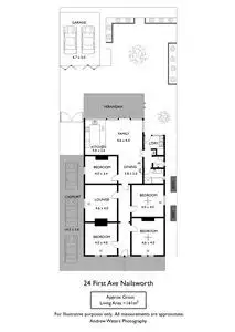 Floorplan of Homely house listing, 24 First Avenue, Nailsworth SA 5083