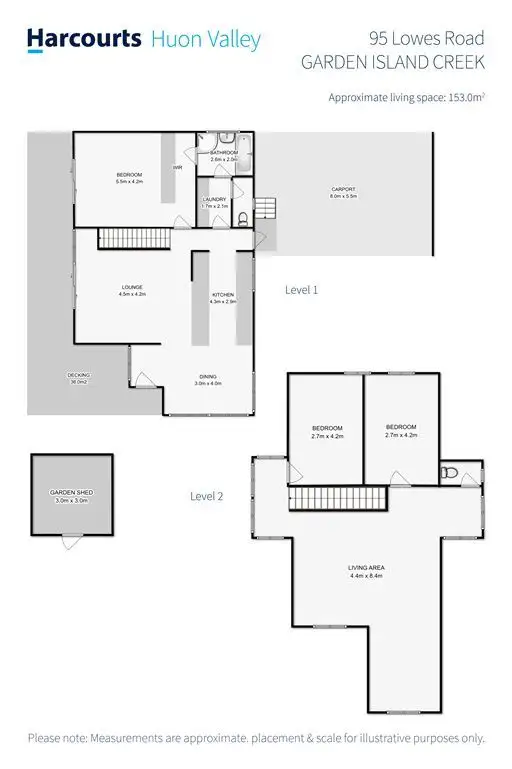 Floorplan of Homely house listing, 95 Lowes Road, Garden Island Creek TAS 7112