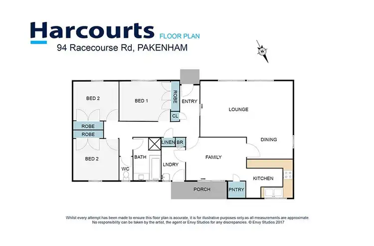 Floorplan of Homely house listing, 94 Racecourse Road, Pakenham VIC 3810