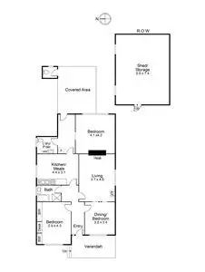 Floorplan of Homely house listing, 6 Hawking Street, Preston VIC 3072