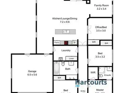 Floorplan of Homely house listing, 18 Jerling Street, West Ulverstone TAS 7315