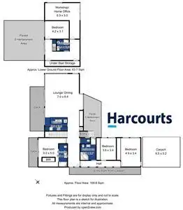Floorplan of Homely house listing, 3 Elmina Close, Kingston TAS 7050