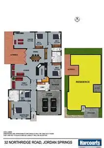 Floorplan of Homely house listing, 32 Northridge Road, Jordan Springs NSW 2747