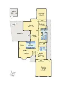 Floorplan of Homely house listing, 37 Pommel Crescent, Epping VIC 3076