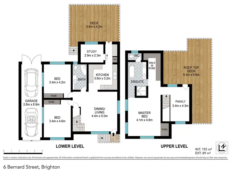 Floorplan of Homely house listing, 6 Bernard Street, Brighton QLD 4017
