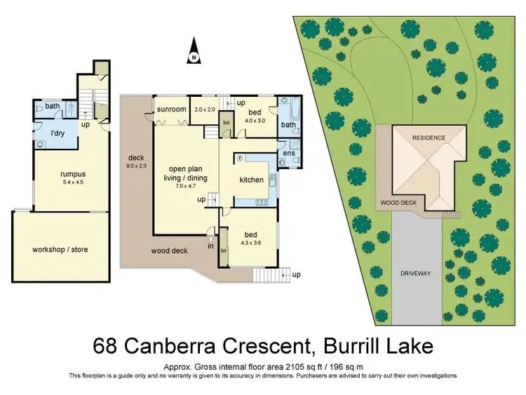 Floorplan of Homely house listing, 68 Canberra Crescent, Burrill Lake NSW 2539