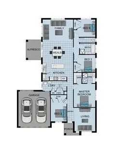Floorplan of Homely house listing, 40 Pepper Crescent, Drouin VIC 3818