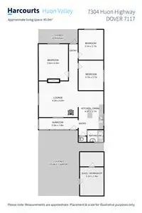 Floorplan of Homely house listing, 7304 Huon Highway, Dover TAS 7117