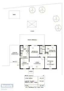 Floorplan of Homely house listing, 25 Pandanya Avenue, Ingle Farm SA 5098
