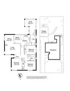 Floorplan of Homely house listing, 2 Ritz Street, Vermont South VIC 3133