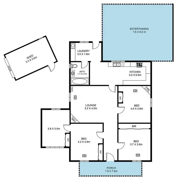 Floorplan of Homely house listing, 37 Marion Road, Torrensville SA 5031