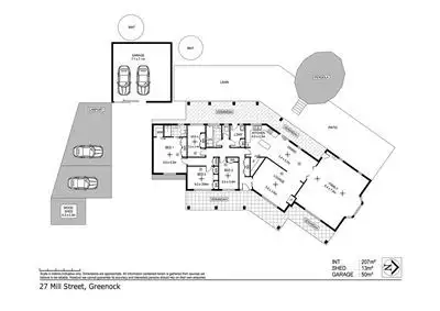 Floorplan of Homely house listing, 27 Mill Street, Greenock SA 5360