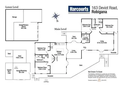 Floorplan of Homely house listing, 163 Deviot Road, Robigana TAS 7275