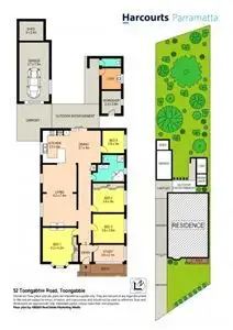 Floorplan of Homely house listing, 52 Toongabbie Road, Toongabbie NSW 2146