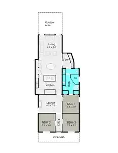 Floorplan of Homely house listing, 204 Pleasant Street South, Newington VIC 3350