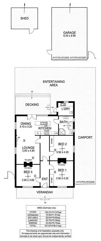 Floorplan of Homely house listing, 55 Hodgeman Road, Pennington SA 5013