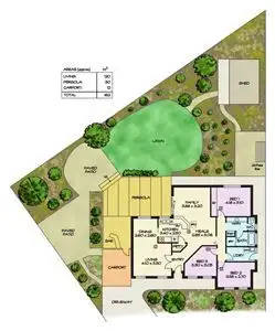 Floorplan of Homely house listing, 14 Knightsbridge Court, Happy Valley SA 5159