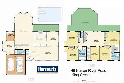 Floorplan of Homely rural property listing, 49 Narran River Road, King Creek NSW 2446