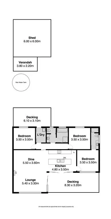 Floorplan of Homely house listing, 8 Haynes Street, Goolwa Beach SA 5214