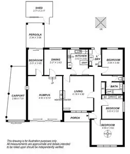 Floorplan of Homely house listing, 29 Cambridge Terrace, Kingswood SA 5062