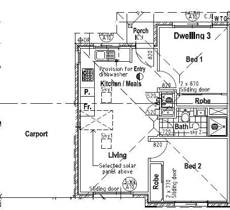 Floorplan of Homely unit listing, Unit 3/53 Memorial Avenue, Epping VIC 3076