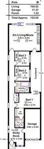 Floorplan of Homely house listing, 8 Lyons Street, Andrews Farm SA 5114