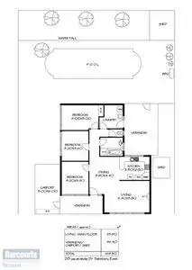 Floorplan of Homely house listing, 28 Jacaranda Drive, Salisbury East SA 5109