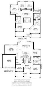 Floorplan of Homely house listing, 11 Hawkview Close, Darlington SA 5047