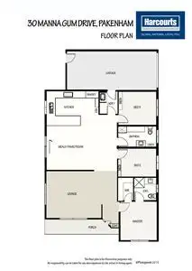 Floorplan of Homely house listing, 30 Manna Gum Drive, Pakenham VIC 3810