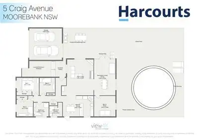 Floorplan of Homely house listing, 5 Craig Avenue, Moorebank NSW 2170