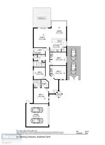 Floorplan of Homely house listing, 55 Riesling Crescent, Andrews Farm SA 5114